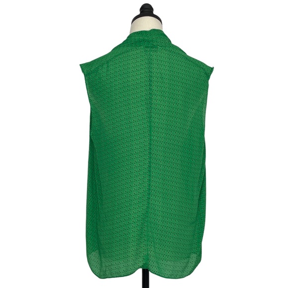 CAbi Sleeveless Top Style #124 Kelly Green Size Medium - Picture 6 of 8